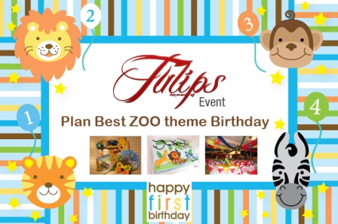 Zoo Theme Birthday Ideas First Birthday Party Ideas